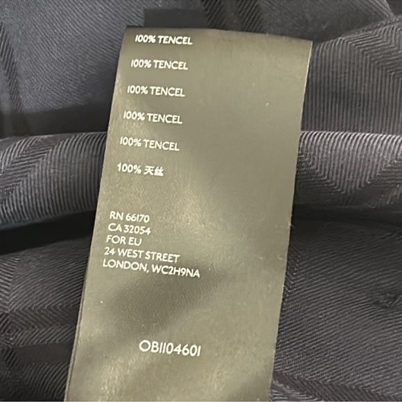 Anthropologie Brielle Plaid Jumpsuit navy blue size Medium M y2k boho H - Picture 7 of 10